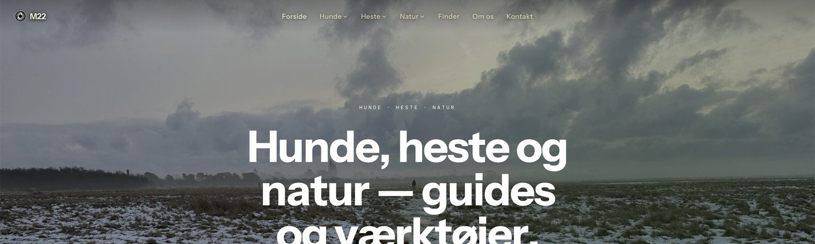 M22 World – hero med hunde, heste og natur